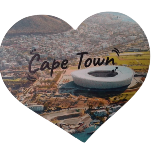 Cape Town Fridge Magnet – Heart